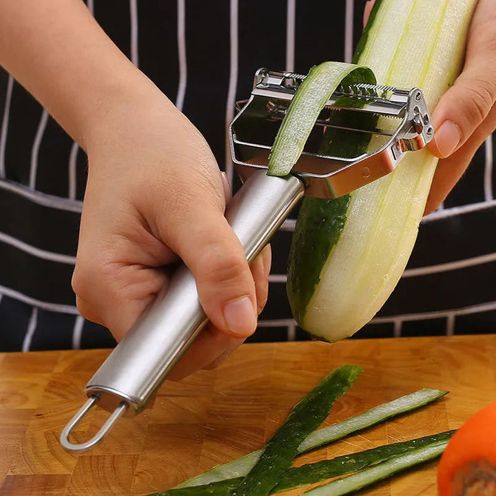 Vegetable Peeler Stainless Steel Ergonomic Rustproof | Stornfield