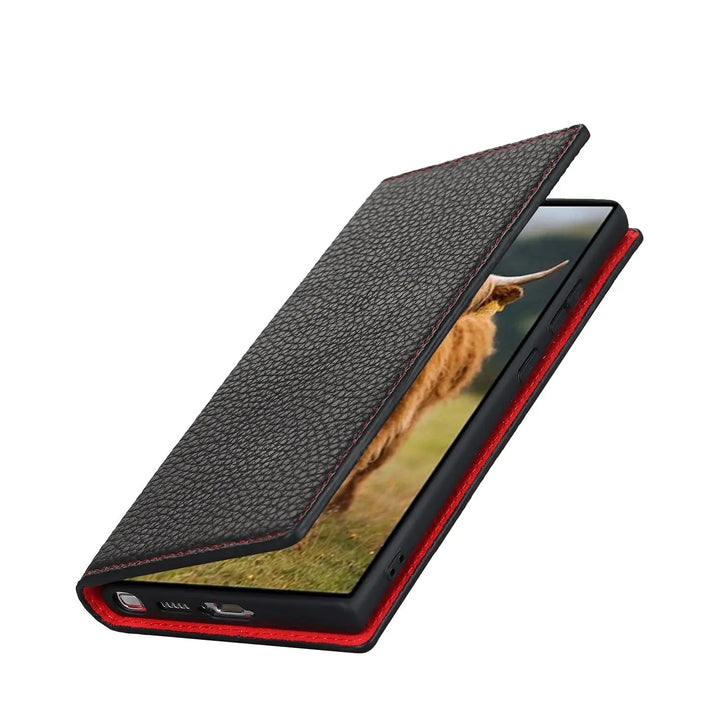 Genuine leather wallet case