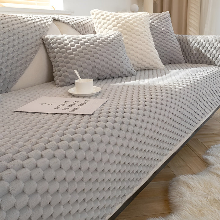 Luxury Velvet Sofa Cover - VeluLuxe | Stornfield