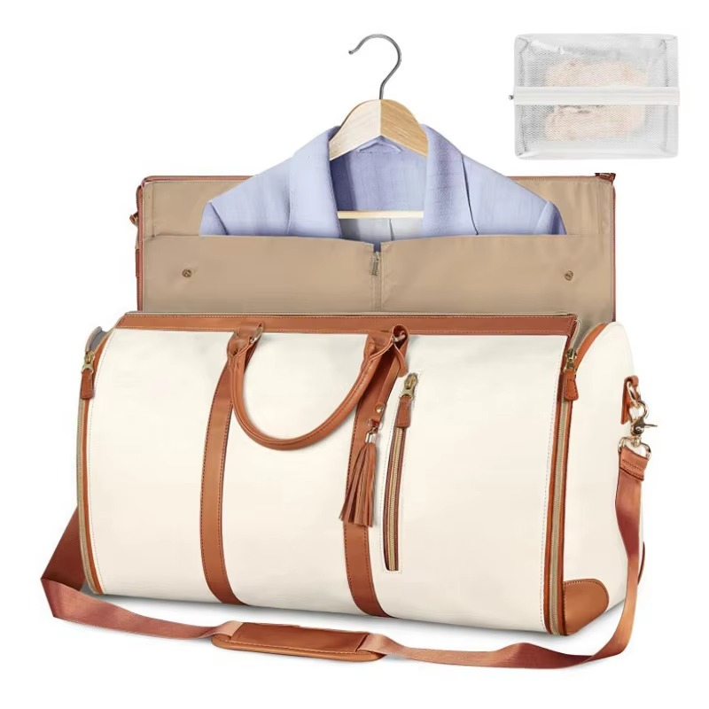 Stornfield | Large-Capacity Foldable Women's Garment Travel Bag with Hanging Suit Compartment