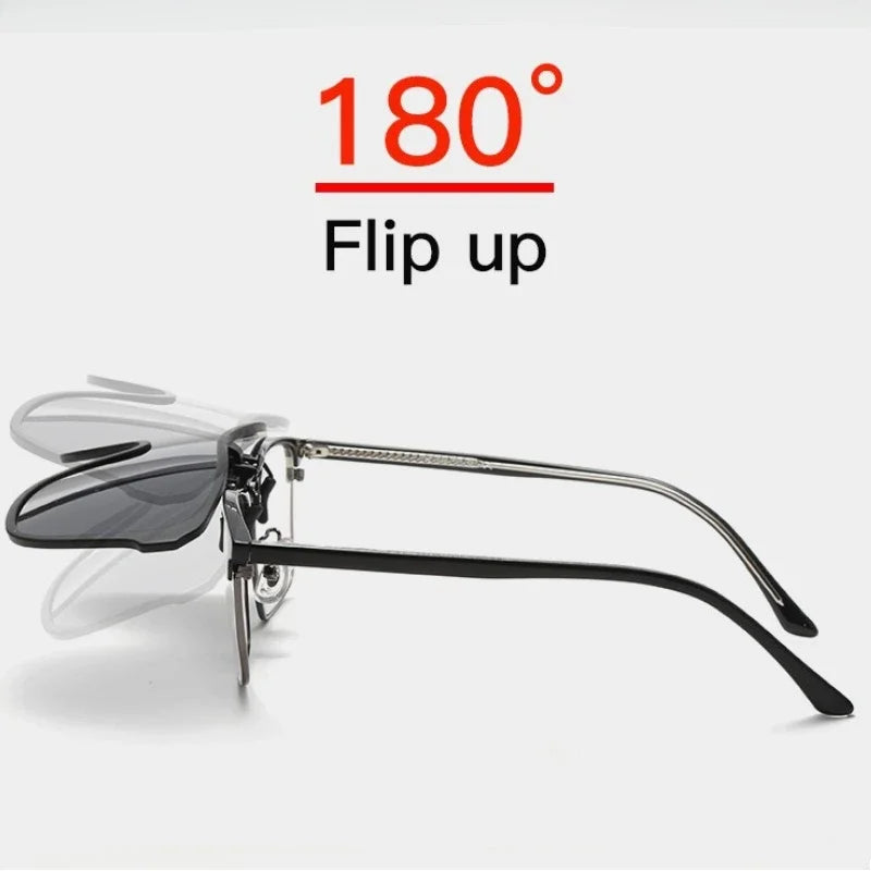 Clip-On Sunglasses Polarized Flip-Up | Stornfield