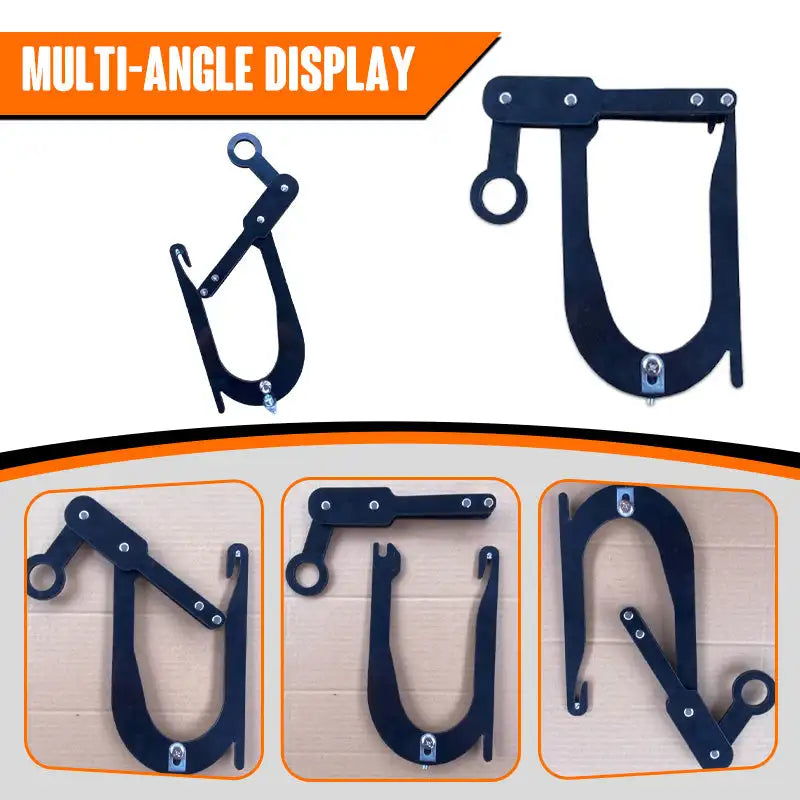 Compact Rope Threading Bracket Clamp | Stornfield