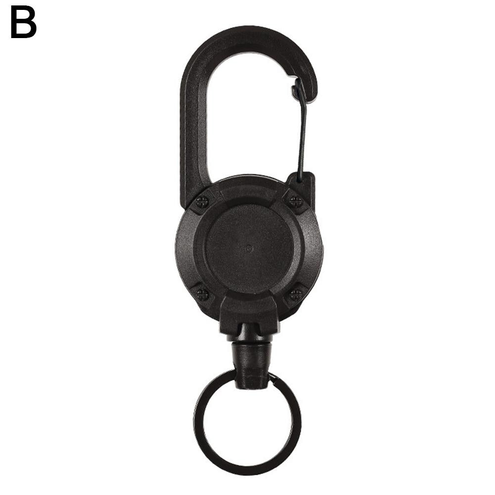 Heavy Duty Retractable Pull Practical Keychain | Stornfield