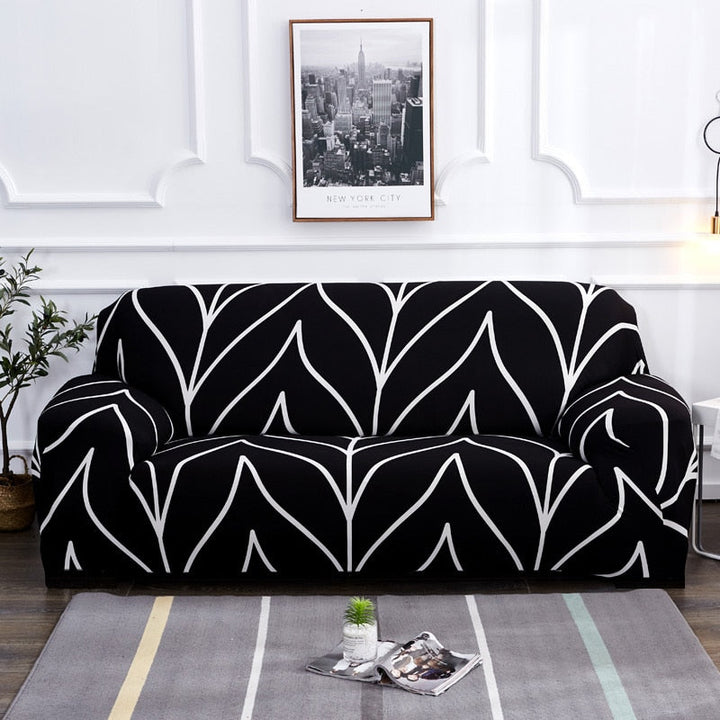 Modern Non-slip Colorful Elastic Sofa Cover | Stornfield