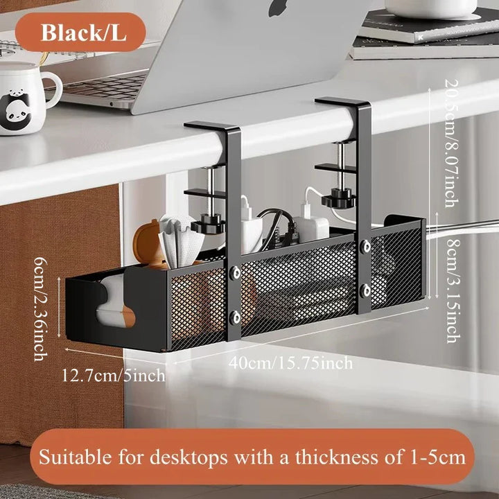 Cable management under the desk | Stornfield