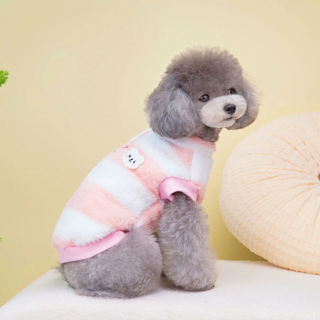 Warmer fleece dog sweater for small dogs Stornfield