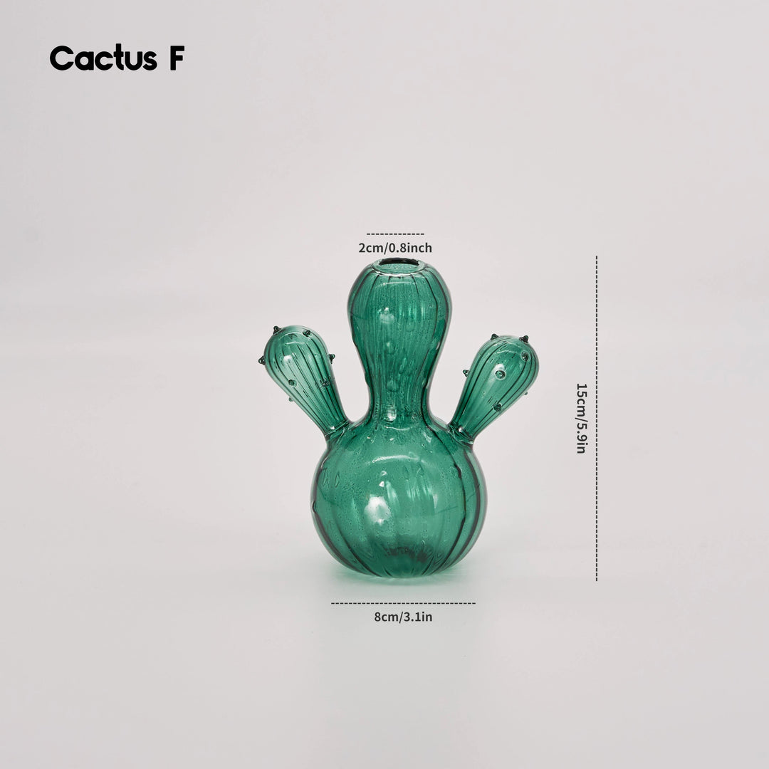 Cactus Glass Vase | Stornfield