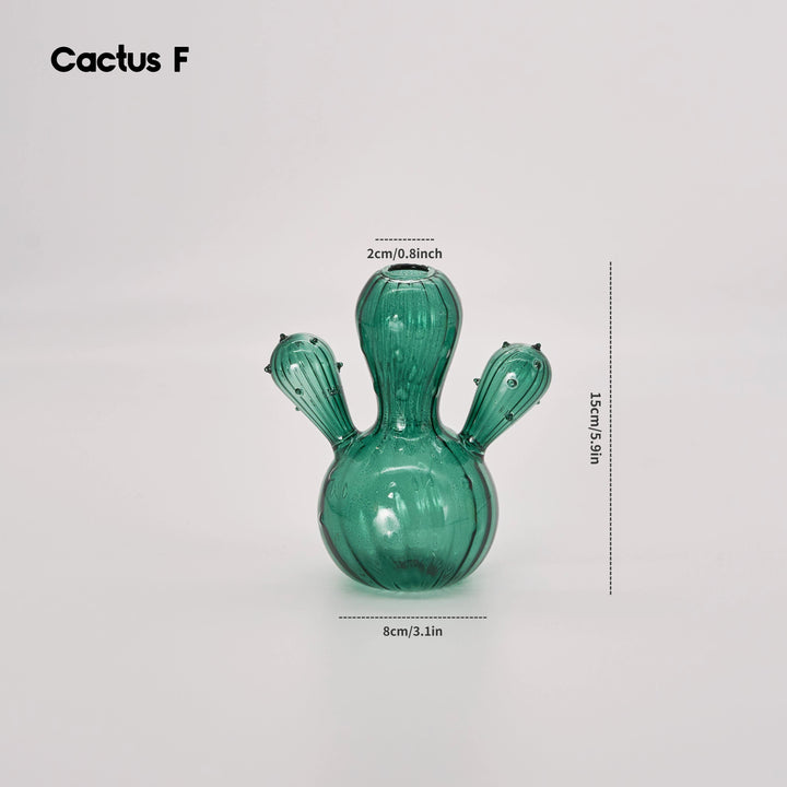 Cactus Glass Vase | Stornfield