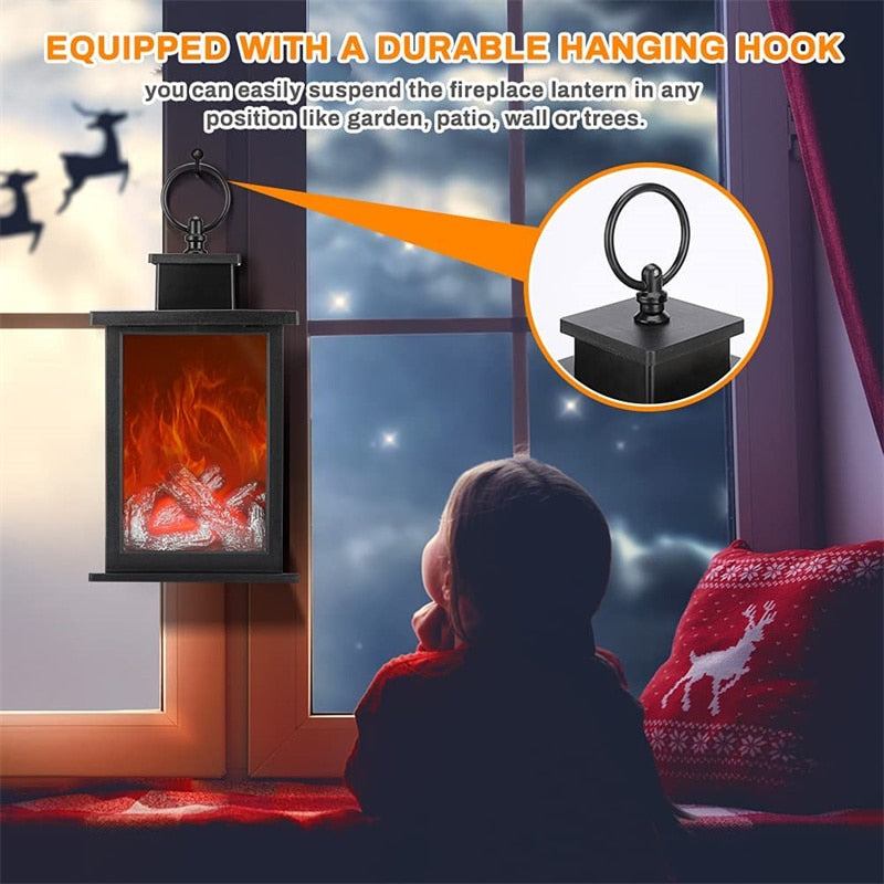 Inferno PortaStornfielde Fireplace Night Lamp | Stornfield