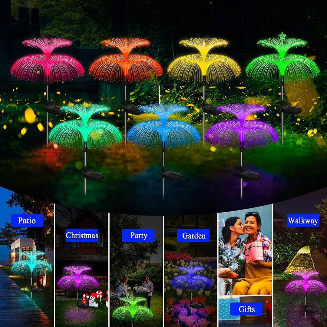 Solar-Powered Floating Jellyfish Garden Lights | Stornfield