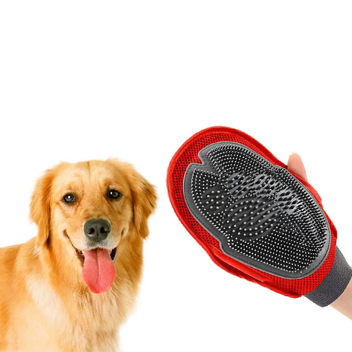 Stornfield massage grooming glove for dogs and cats