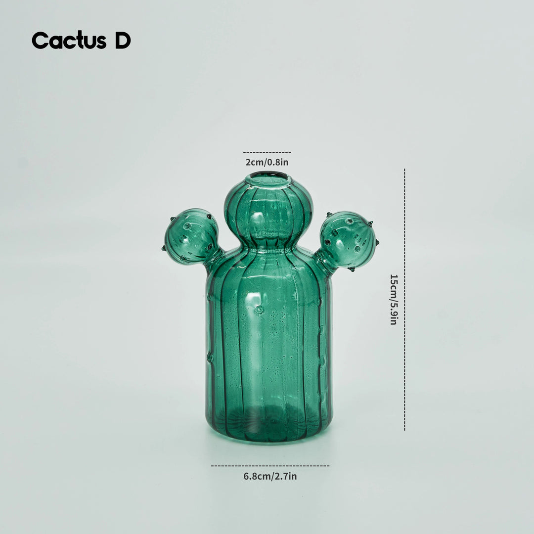 Cactus Glass Vase | Stornfield