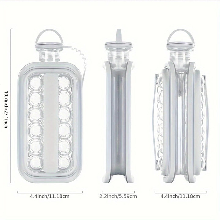 Space-saving ice cube maker for refreshing delicacies at home | Stornfield