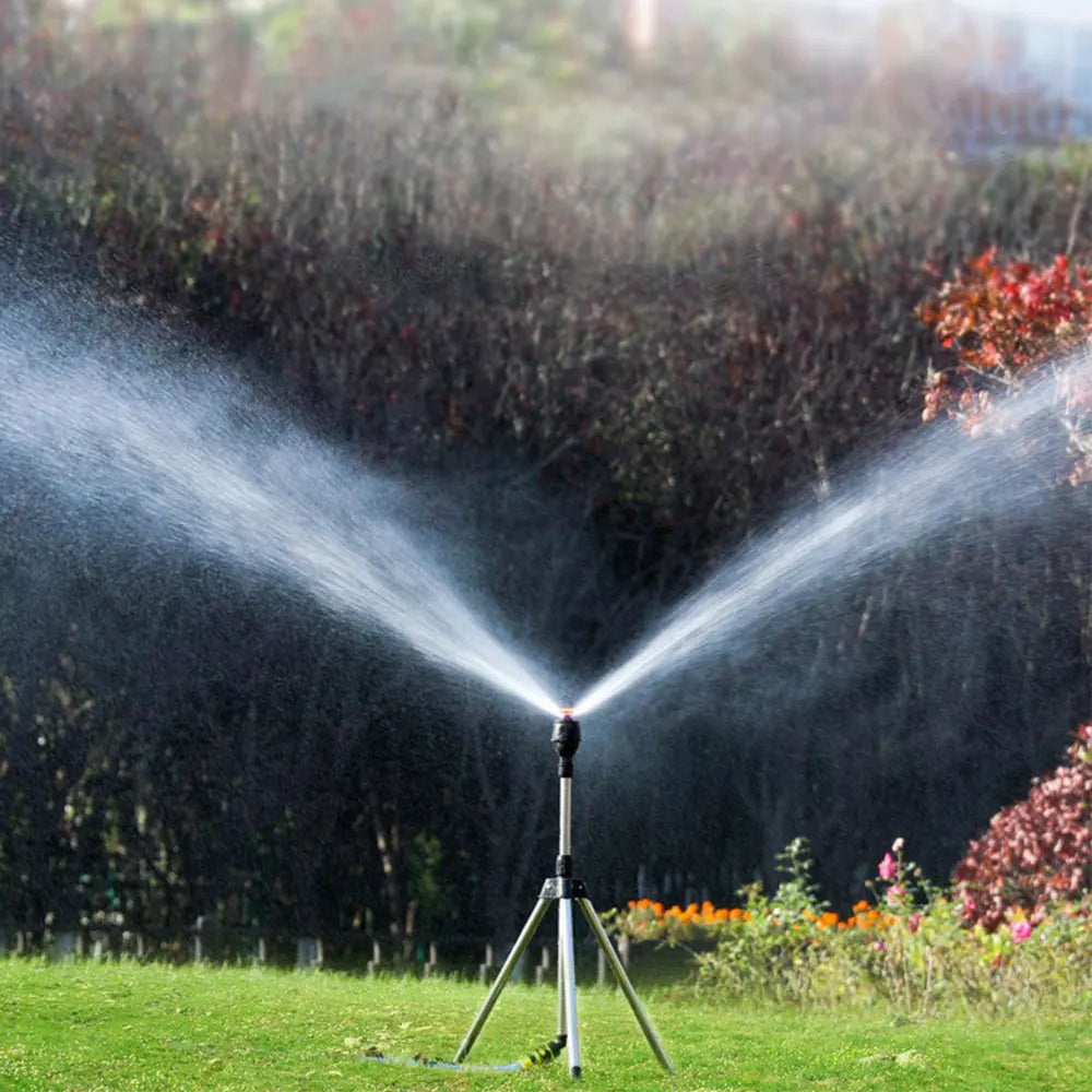Stornfield | Automatic Rotating Garden Sprinkler with Retractable Tripod for the Garden