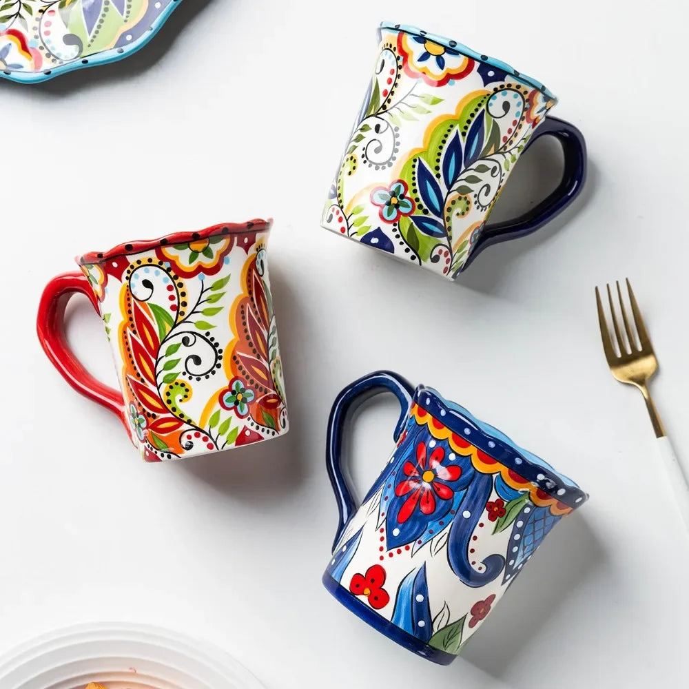 Bohemian Blossoms Coffee Mug | Stornfield