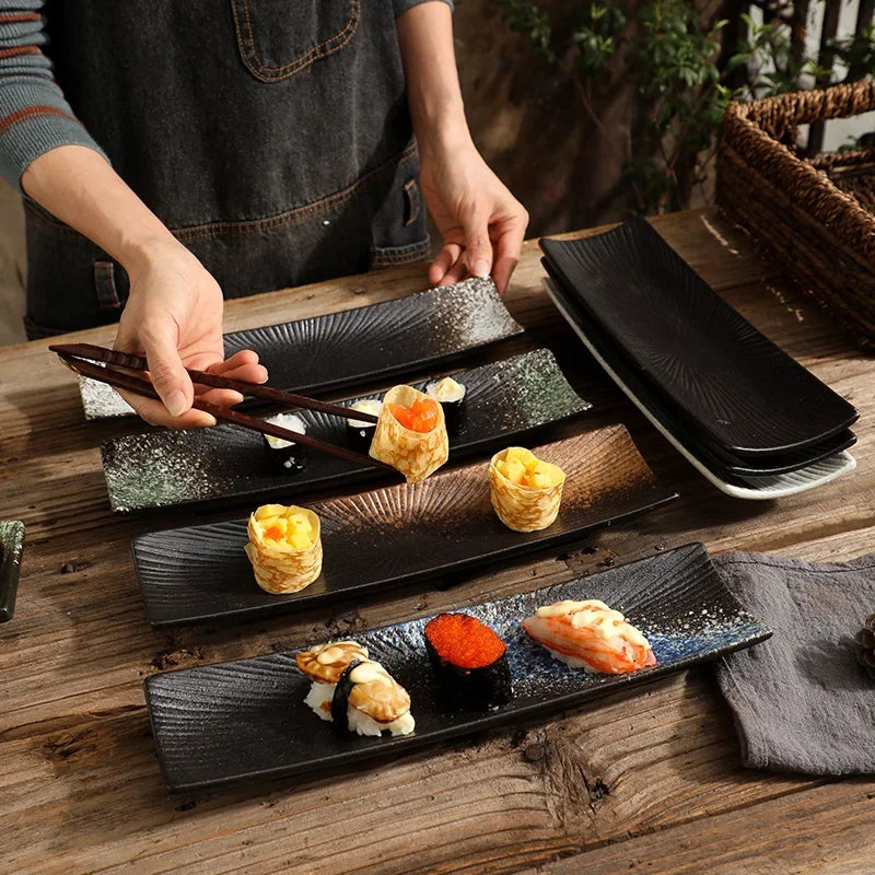 Minimalist Sushi Plates Stornfield