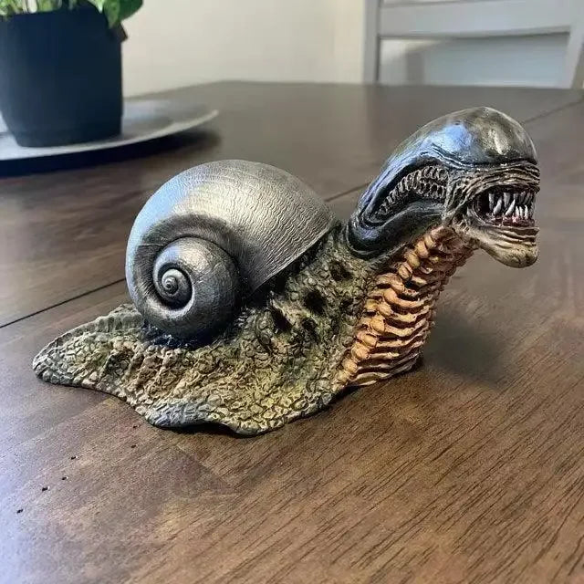 Stornfield | Snail Statue Variation, Evil Snail Sculpture The New Alien Lovers Home Office Decoration Outdoor Garden Decoration