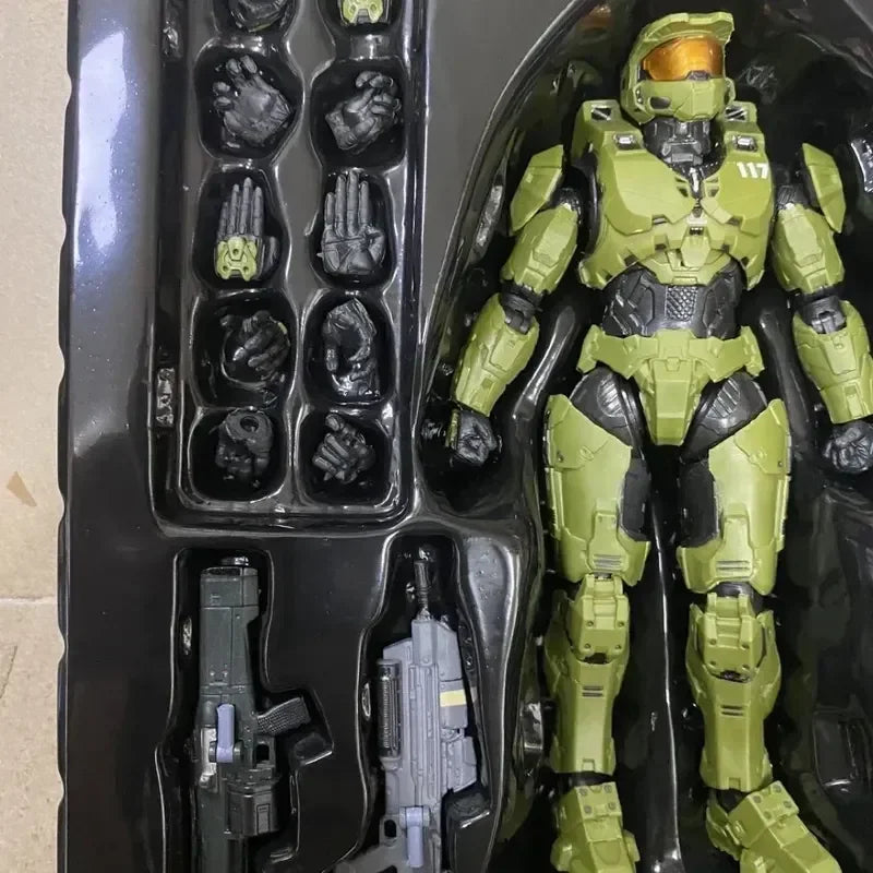 Stornfield | 18cm Halo Infinite Master Chief Mjolnir Mk Vi 1/12 scale 17.5cm 6" articulated figure Re:edit Gen.3 117 K.O.'s 1000 dolls model toys