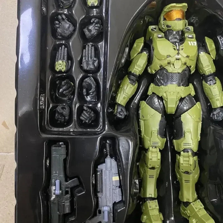 Stornfield | 18cm Halo Infinite Master Chief Mjolnir Mk Vi 1/12 scale 17.5cm 6" articulated figure Re:edit Gen.3 117 K.O.'s 1000 dolls model toys