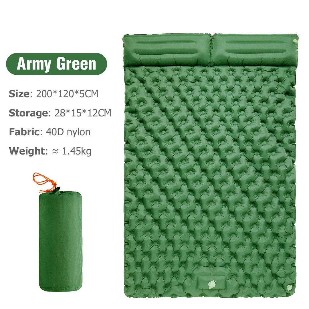 Portable Inflatable Built-in Pillow Nature Nest Camping Bed | Stornfield