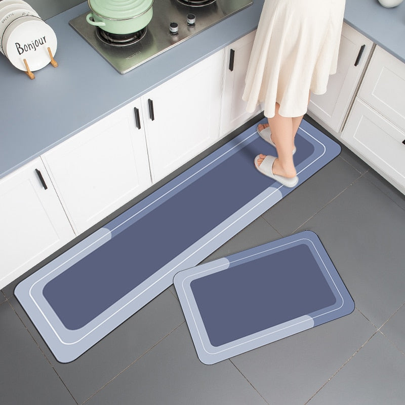 Modern Water Absorbent Anti-slip Area Rugs | Stornfield