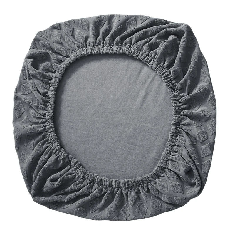 Stornfield | Spandex Elastic Office Chair Cover Jacquard Seat Covers Pineapple Mesh Covers Elastic Fleece Protection Computer Seat Protector