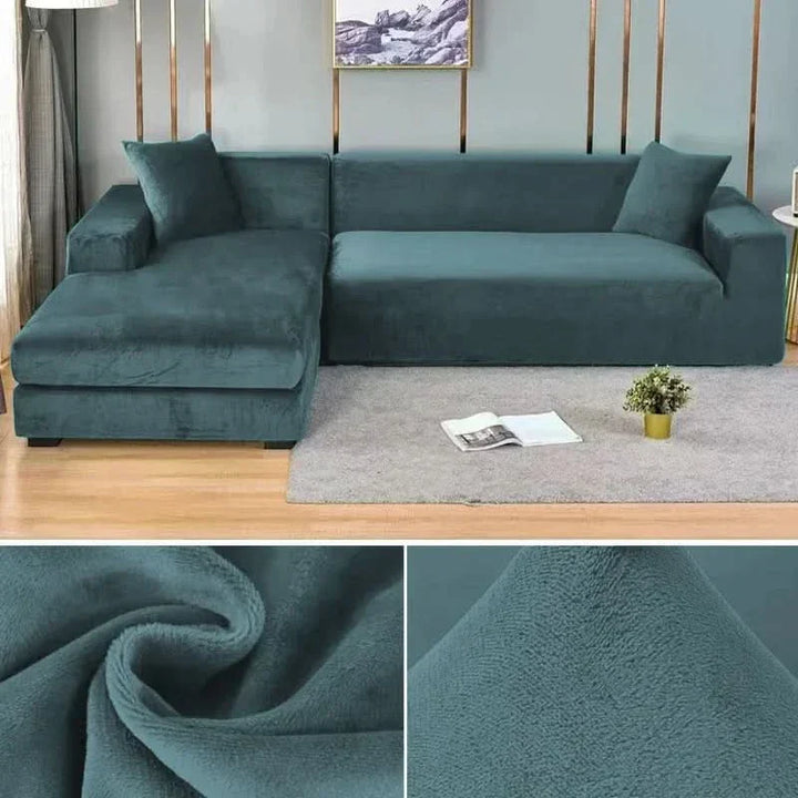Stornfield | PlushFit - High-Quality Sofa Covers Made of Stretch Velvet