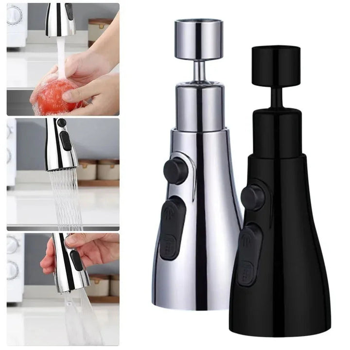 HydroFlex360 kitchen faucet attachment with 360° rotation | Stornfield