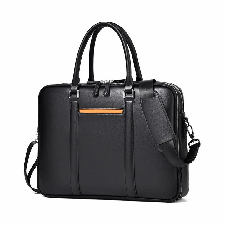 Stornfield | Manhattan Leather Business Laptop Briefcase Crossbody Handbag