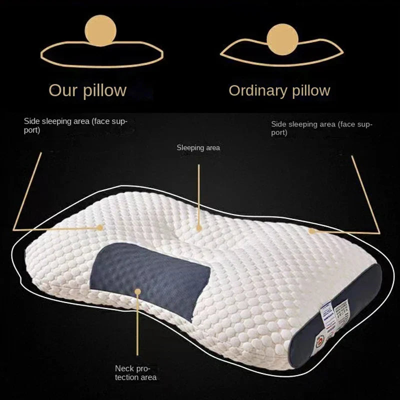 Stornfield | Orthopedic Neck Pillow with Reverse Traction for One Patient, 48 x 74 cm