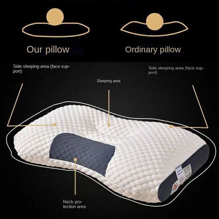 Stornfield | Orthopedic Neck Pillow with Reverse Traction for One Patient, 48 x 74 cm
