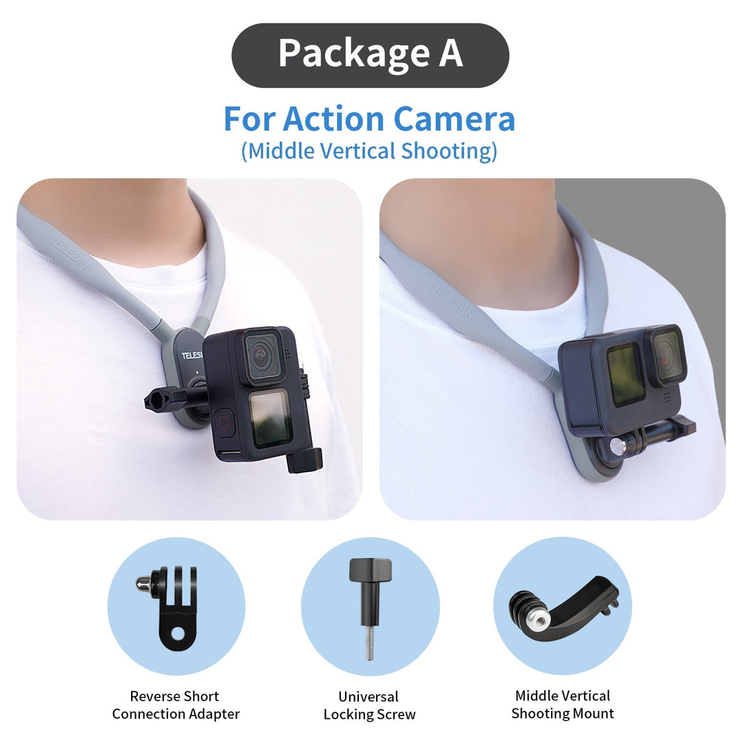Magnetic Silicone Neck-Mounted Action Camera Accessories | Stornfield