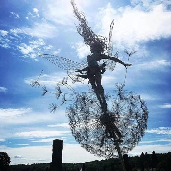 Stornfield | Metal Fairy Garden Sculpture Outdoor Lawn Decor