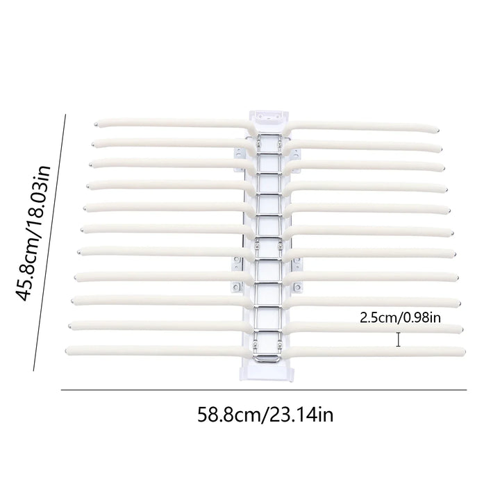 Smart Slide-Out Rail Cloth Organizer | Stonrfield