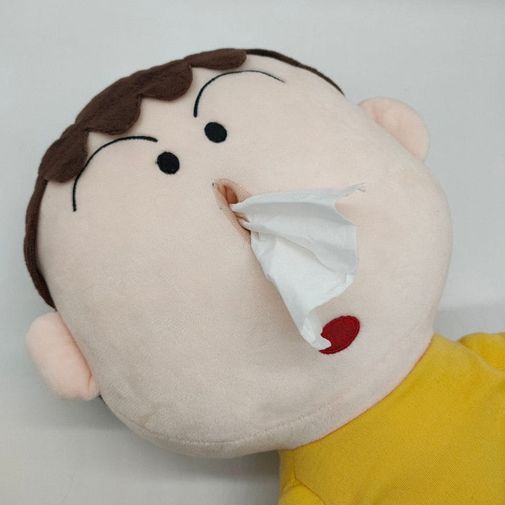 Mini Human Plush Toy Tissue Box | Stornfield
