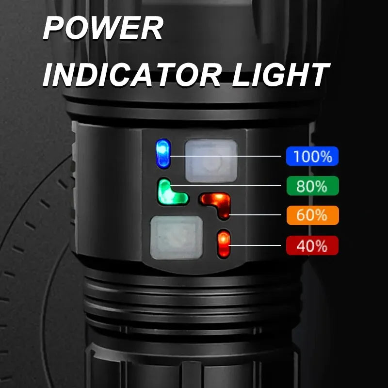 Long-Range Extreme Power Tactical Adventure Flashlight | Stornfield