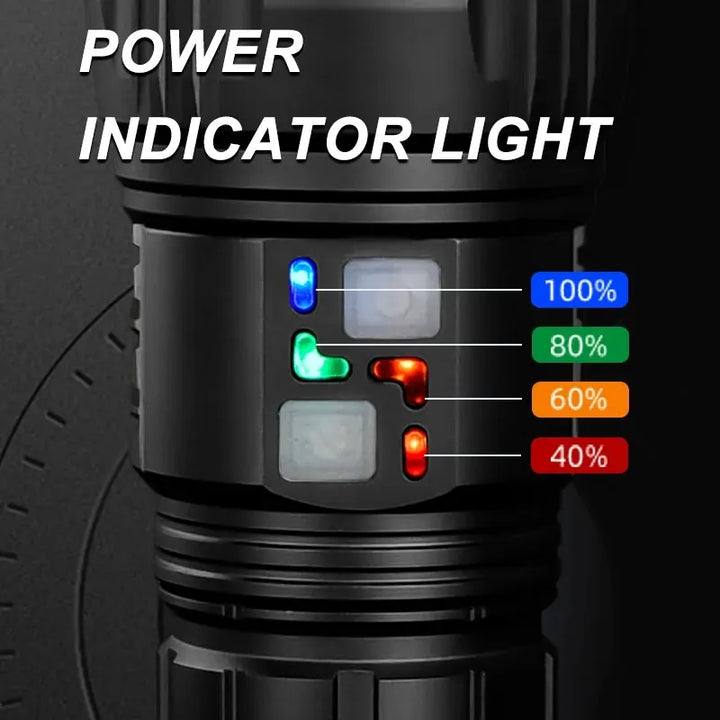 Long-Range Extreme Power Tactical Adventure Flashlight | Stornfield