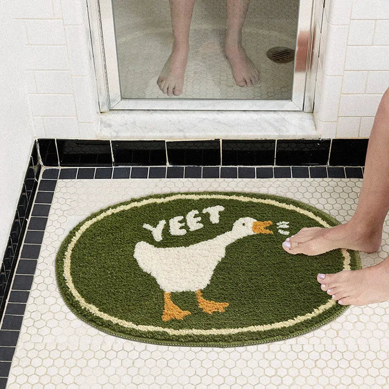 Stornfield | Handmade Bath Mat with a Cute Animal Design