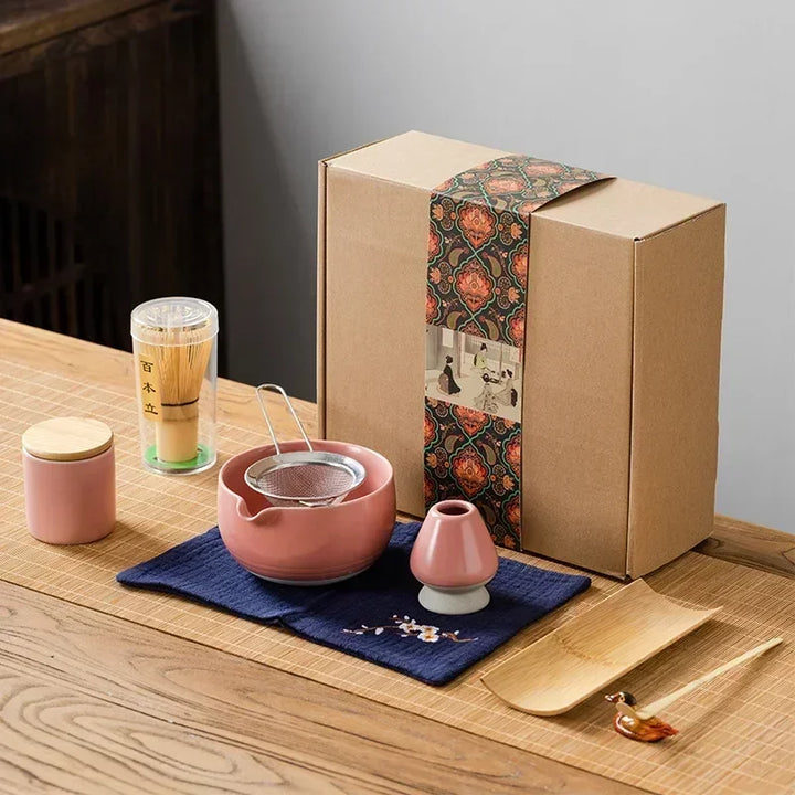 Skoter | 9-Piece Japanese Matcha Tea Set