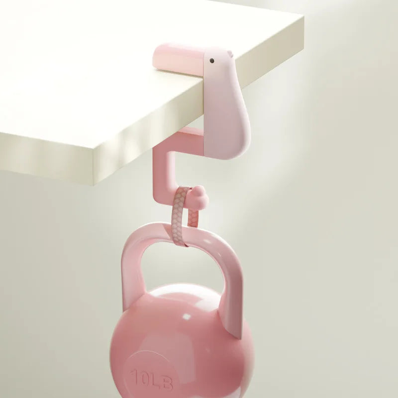 Hanging Duck Under Desk Hooks | Stonrfield