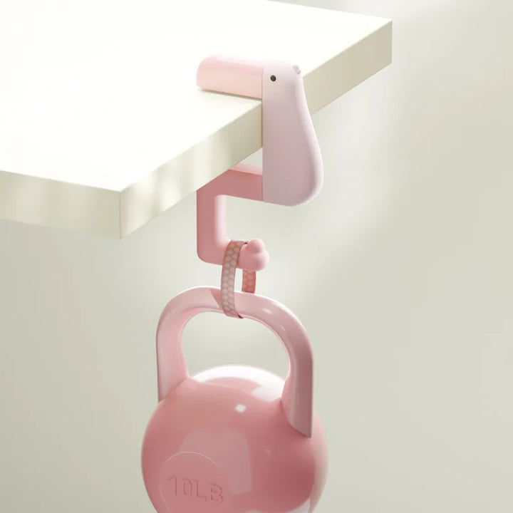 Hanging Duck Under Desk Hooks | Stonrfield