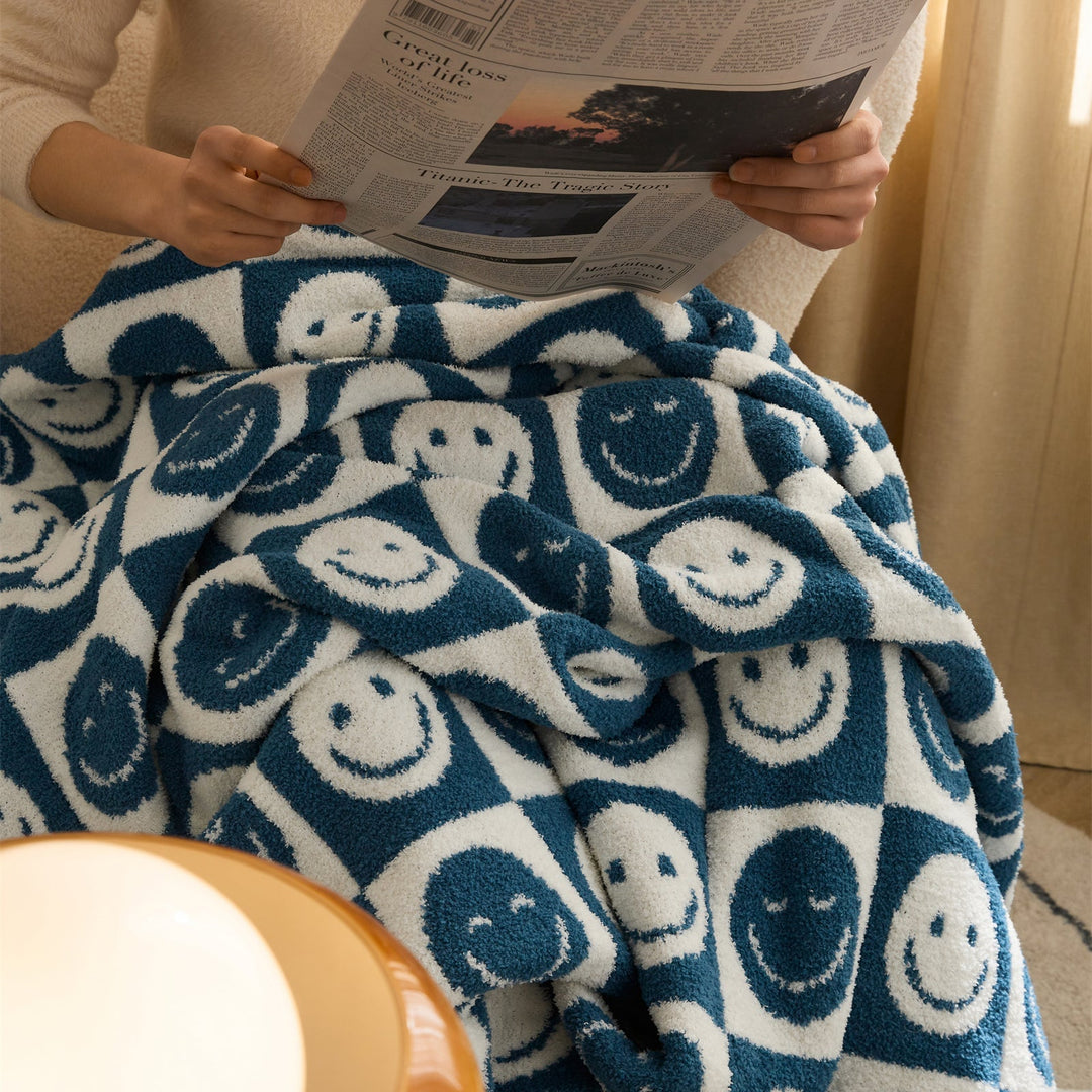 Stornfield | Couverture à carreaux Smiley