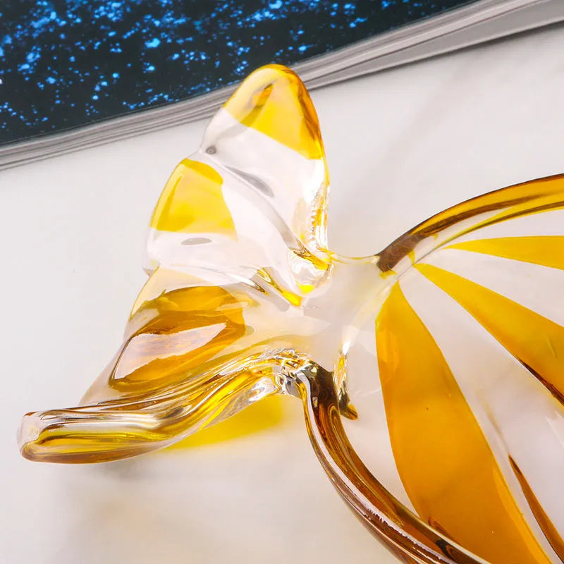 Candy-shaped glass snack plate | Stornfield