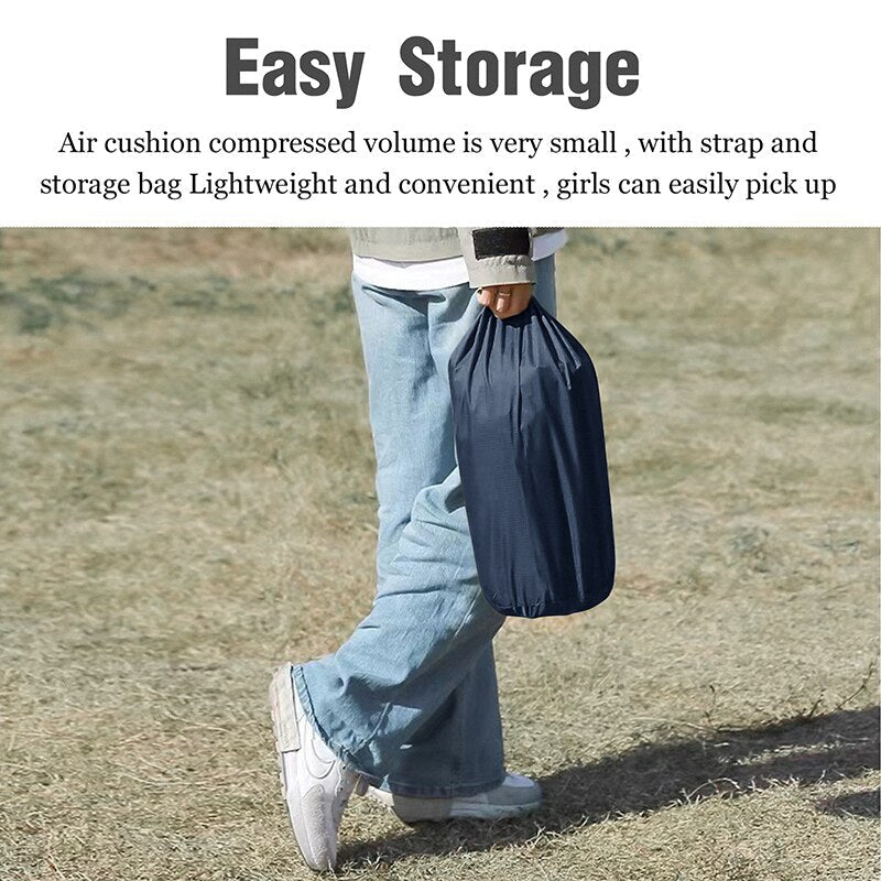 Portable Inflatable Built-in Pillow Nature Nest Camping Bed | Stornfield