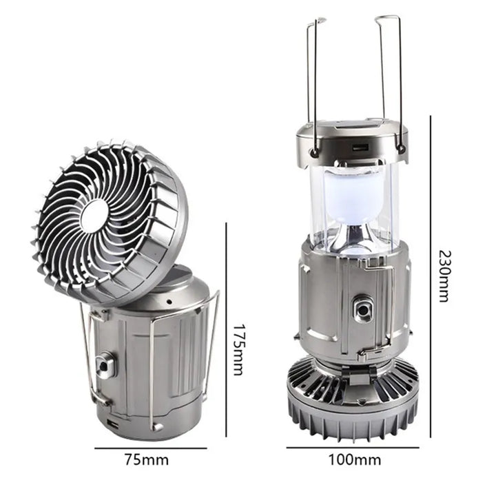 Built-in Fan Fishing LED Tent Lamp | Stornfield