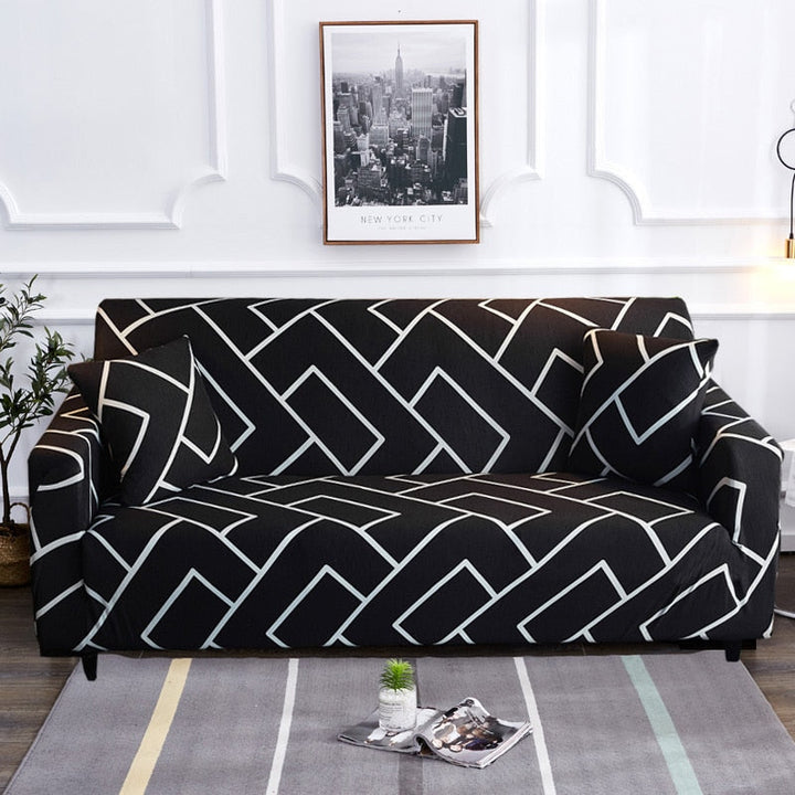 Modern Non-slip Colorful Elastic Sofa Cover | Stornfield