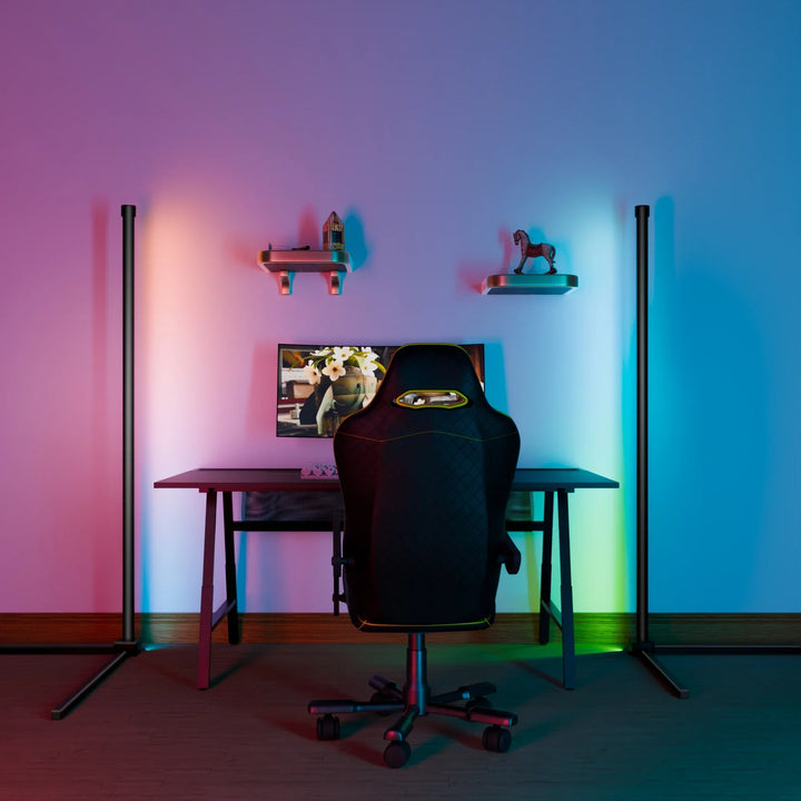 Stornfield | Smart RGB Floor Lamp - 16 Million Color Changing Mood Light