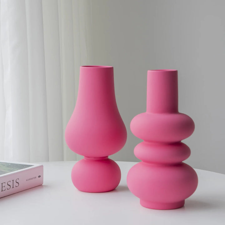 Hot Pink Ceramic Vase | Stornfield