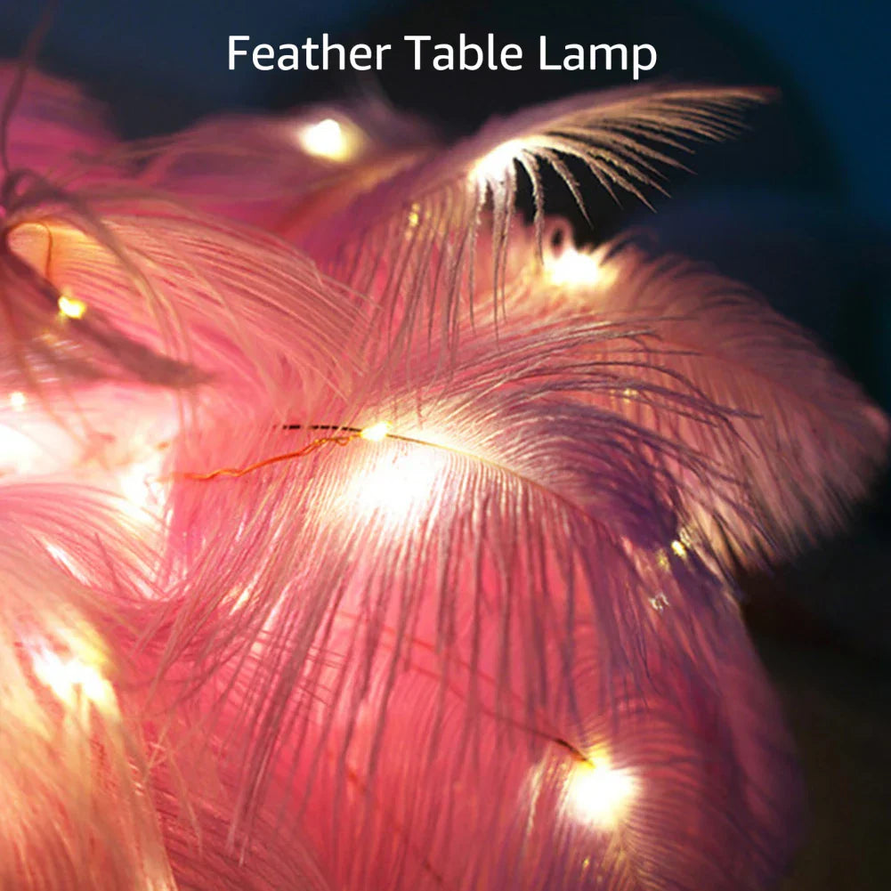 Stornfield | Spring LED Table Lamp USB Powered Night Lamp Remote Control Bedside Lamps