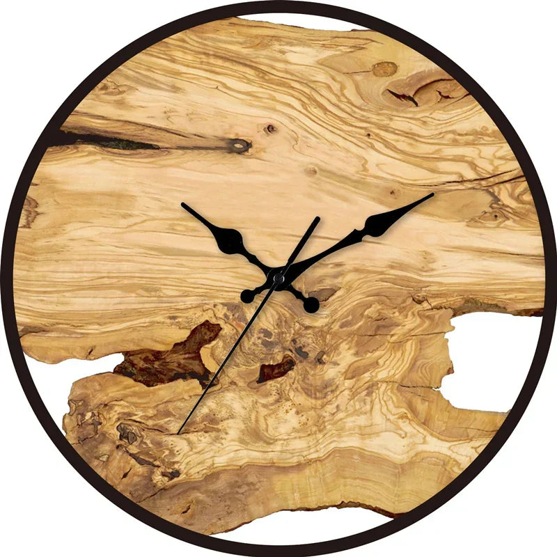 Stornfield | Silent Acrylic and Wood Wall Clock